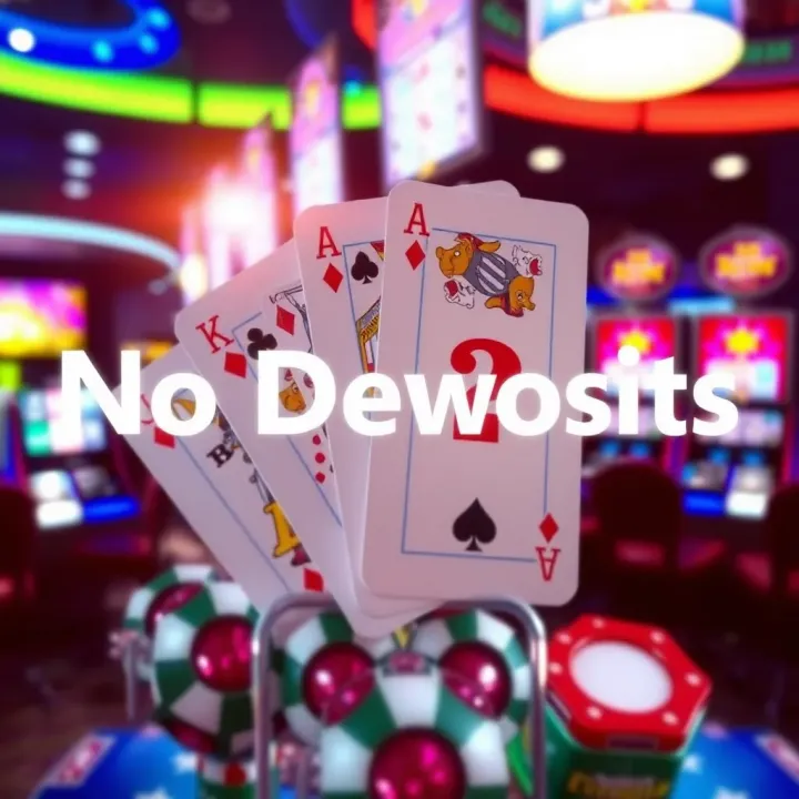 Graphic showing key terms and conditions icons related to no deposit bonuses for Australian online pokies
