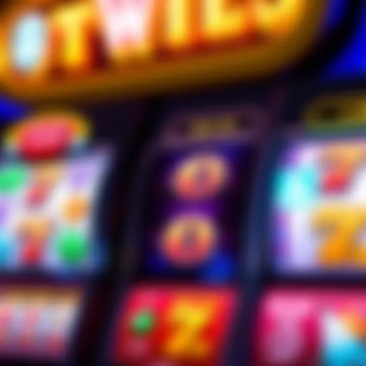 Colorful online pokies reels with various symbols and bonus icons