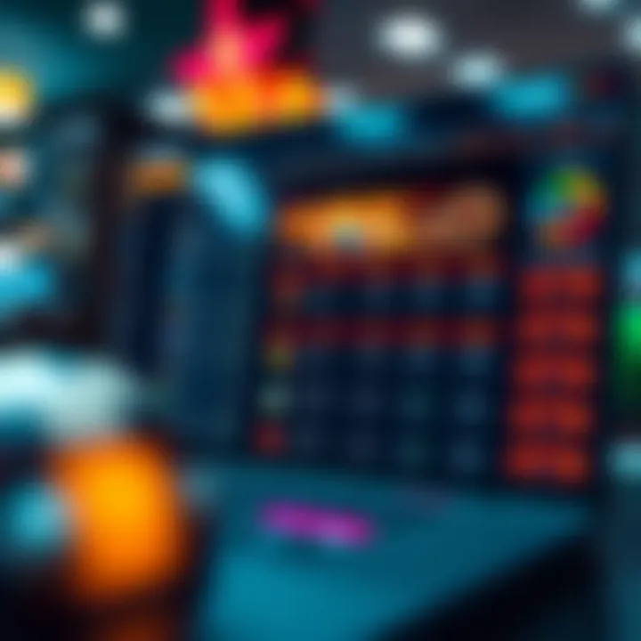 Online Casino Account and Bonus Overview Illustration of an online casino dashboard with account information and bonus offers displayed