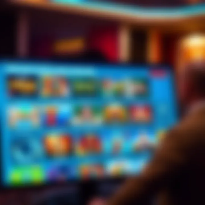 Screenshot of Casino Mate platform showing diverse game options and user interface