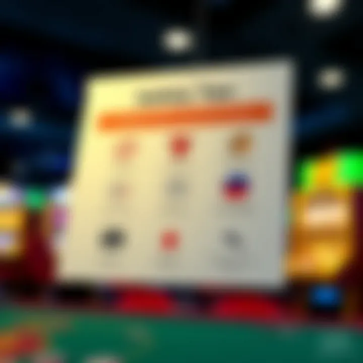 Graphic showing a secure checklist with safe online gaming icons for Australian players