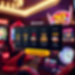 Illustration showing various casino bonuses including free spins and deposit matches