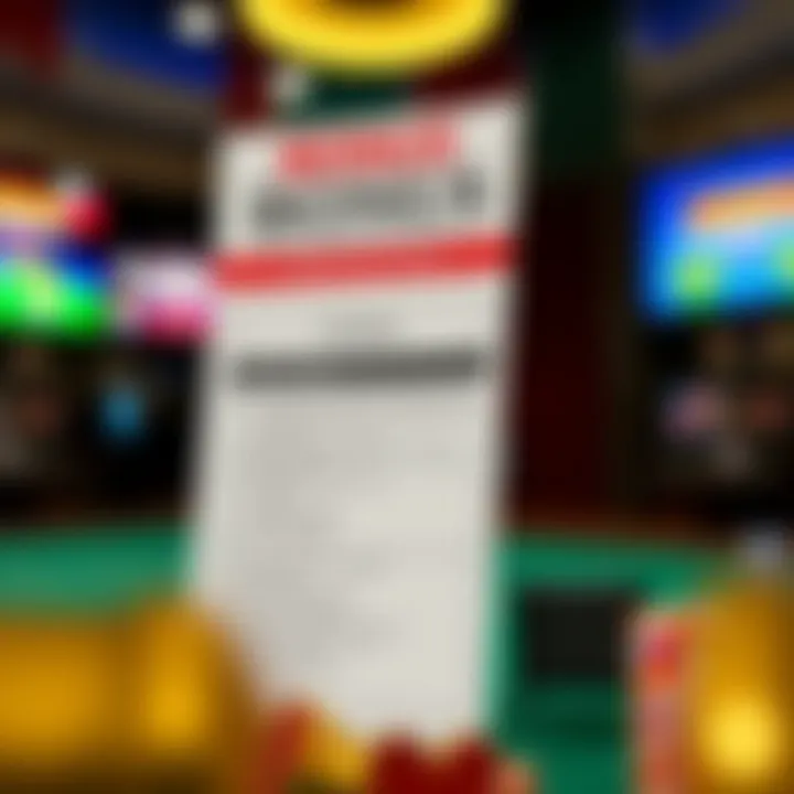 Understanding Bonus Terms and Conditions at Casino Mate Illustration of bonus terms and conditions checklist for online casino promotions