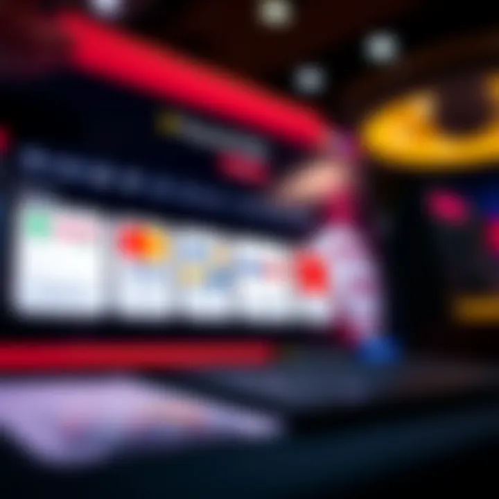 Display of secure payment methods available on Casino Mate desktop platform