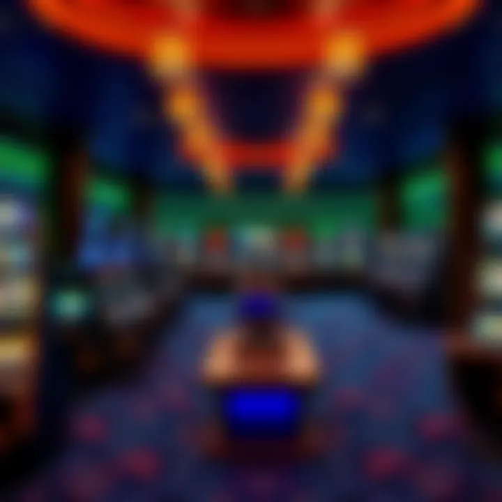 A vibrant digital casino lobby showcasing various games available on Casino Mate for Australian players