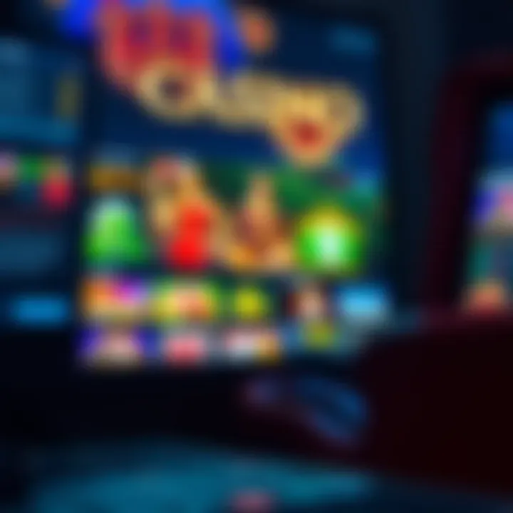 Overview of Casino Mate Group's online platform showcasing diverse gaming options and user interface