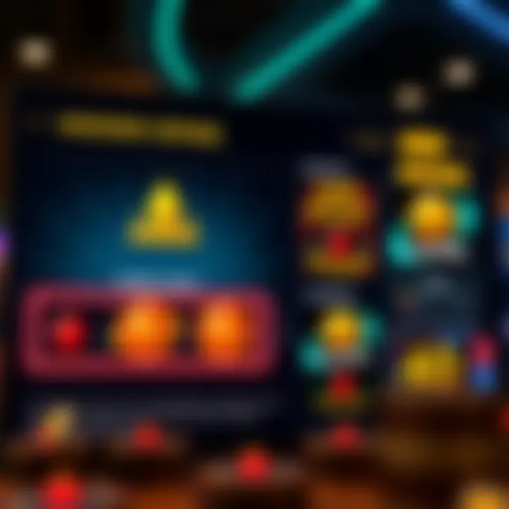 Illustration showing hidden spins concept on Casino Mate interface with highlighted rewards section