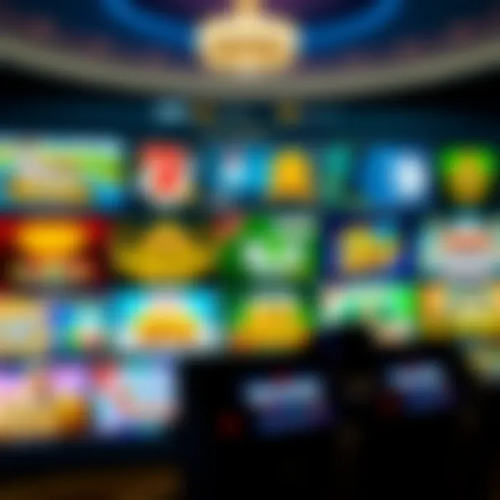 Diverse Game Collection Available on Casino Mate IO Screenshot showcasing a vibrant selection of casino games on Casino Mate IO platform