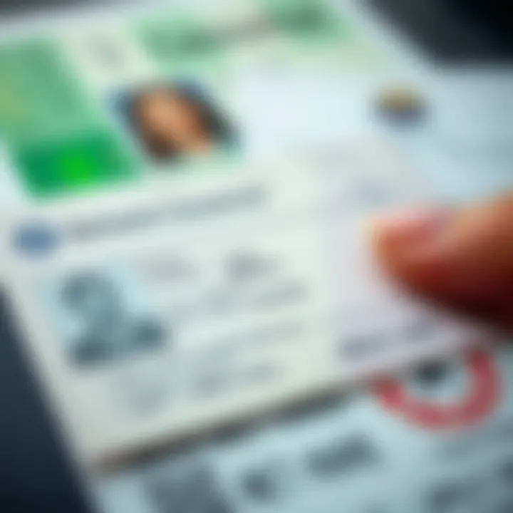 Driver's licence and utility bill used for identity verification