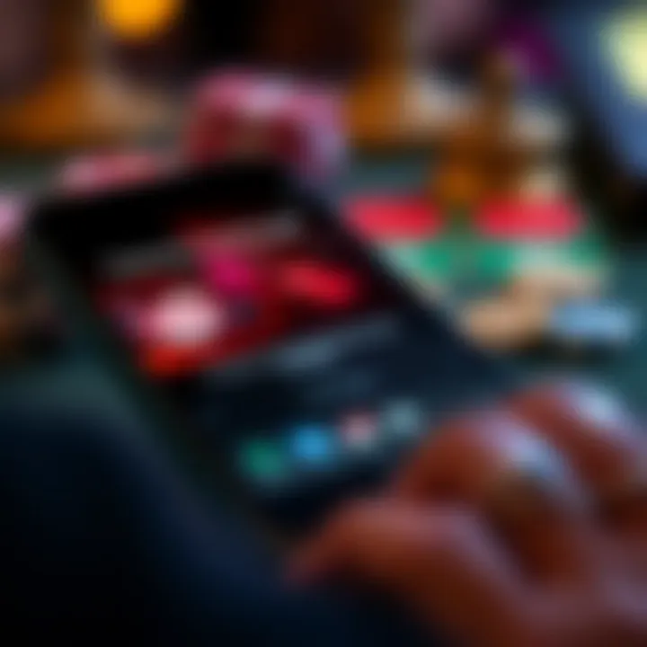 Secure payment options available on Casino Mate’s mobile platform shown on a smartphone screen