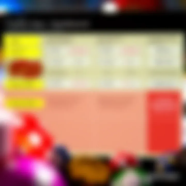 Visual representation of key terms and tips for maximizing no deposit bonuses at Casino Mate with a comparison chart against other Australian online casinos