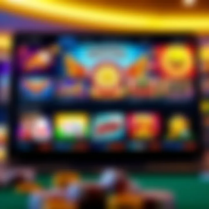 Casino-Mate online casino interface showcasing a variety of slot games