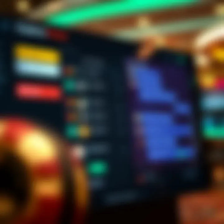 Dashboard interface displaying payment options and customer support chat on Casino Mate platform