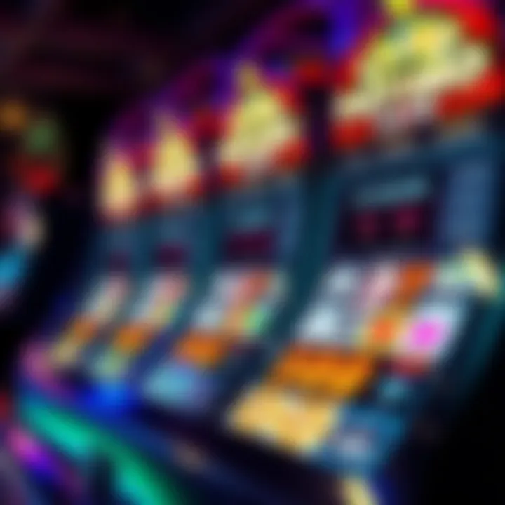 Graphic illustrating payout percentages and jackpot options on pokies