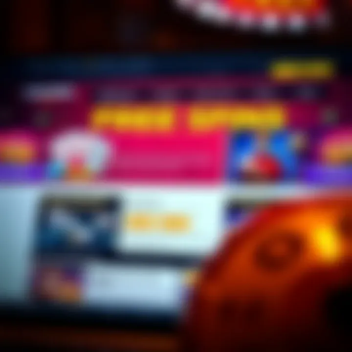 Navigating Free Spin Offers and Terms at Casino Mate Casino Mate website showing promotional offers and bonus terms for players