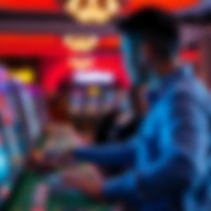 Graphic showing a player navigating registration and bonus activation on Casino Mate platform