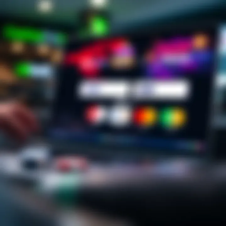 Secure online payment methods shown on a laptop screen emphasizing safe transactions at Casino Mate