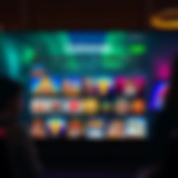 User interface of Casinomate showcasing diverse online casino games available for Australian players