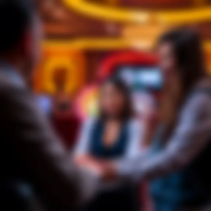 Engaging casino show hosts presenting live gameplay and interacting with audience on Channel Mate