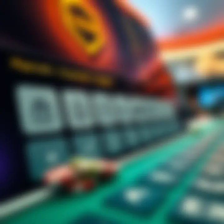 Secure payment methods and customer support icons representing online casino services