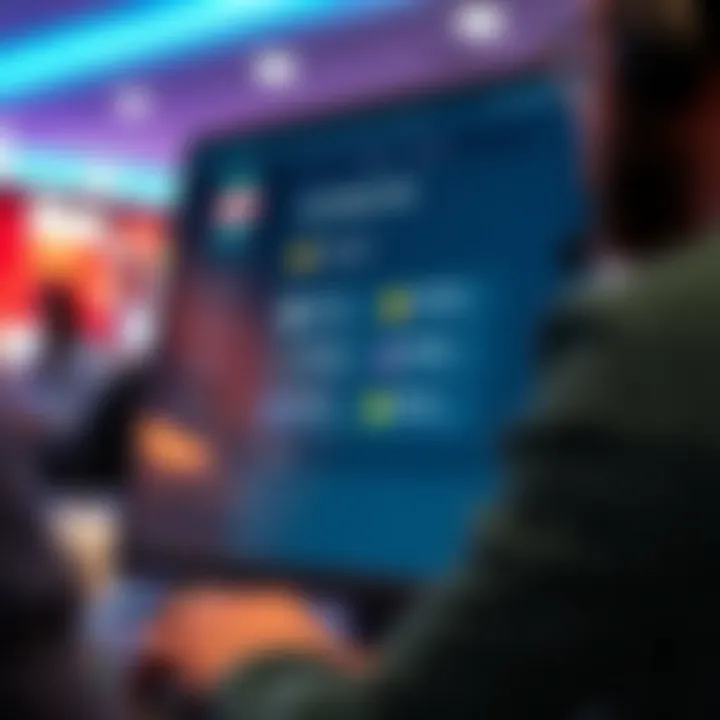 Online casino customer support dashboard showing chat and contact options