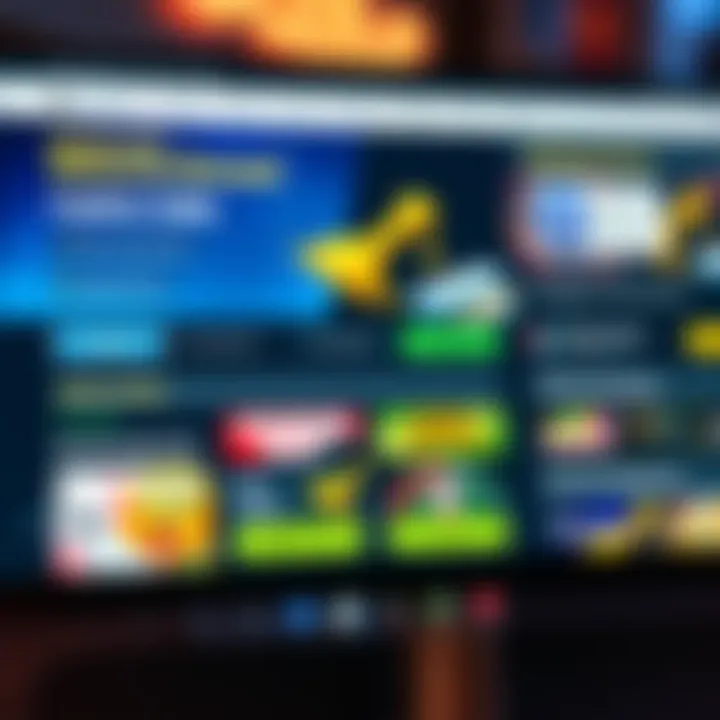 Online casino website showing welcome bonus offers and secure payment options