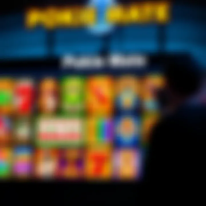 Colorful online casino interface showcasing a variety of pokies and games available on Pokie Mate platform