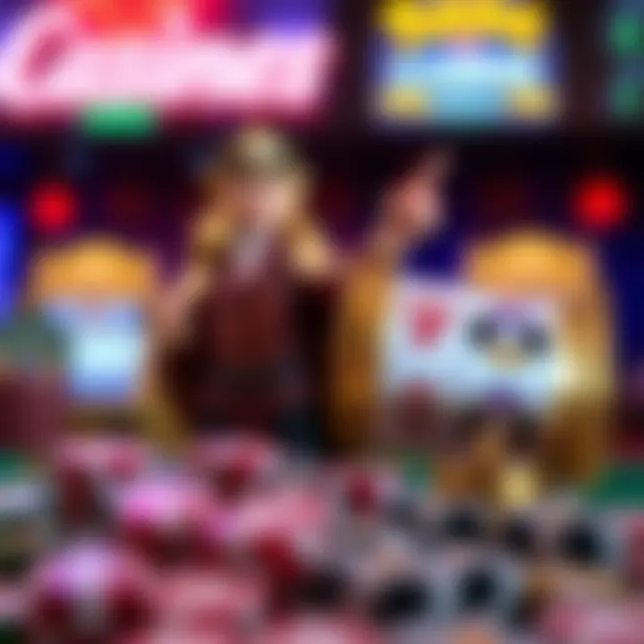 Illustration of free spins and cash rewards offered by online casino bonuses