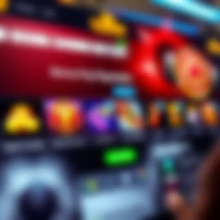User-friendly casino website interface with bonus offers and secure payment options