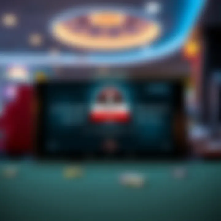 Mobile device displaying Lucky Mate Casino interface with security features highlighted