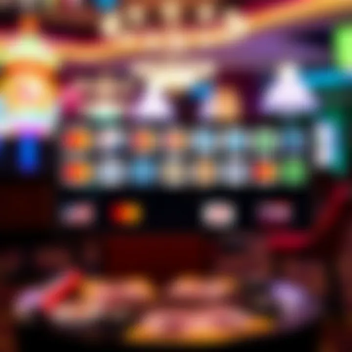 Variety of payment methods icons for online casino transactions