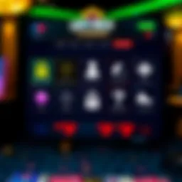 Secure online casino interface showing player account and security icons