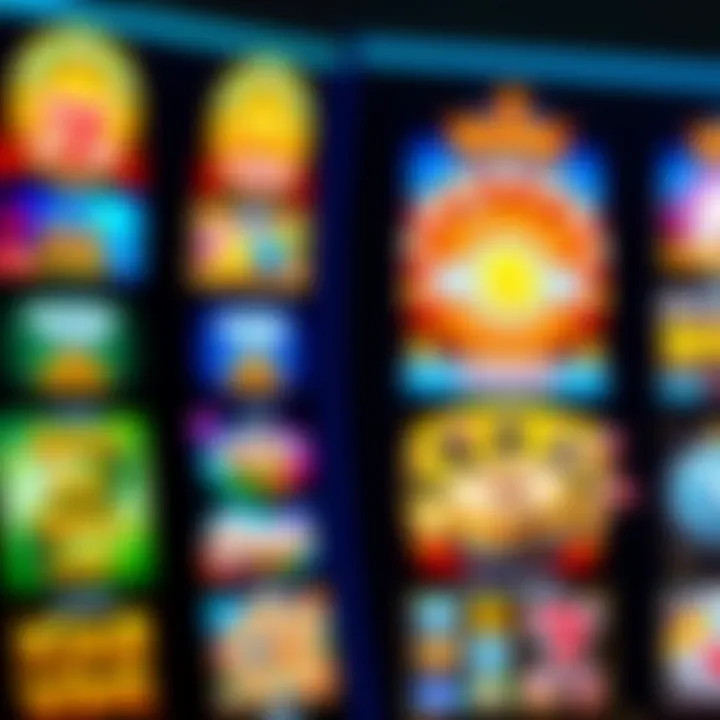 Interface showcasing a variety of casino games available at Mate Casino for Australian players