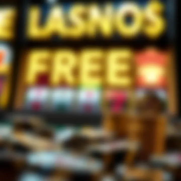 Illustration of a digital casino bonus offer with no deposit required
