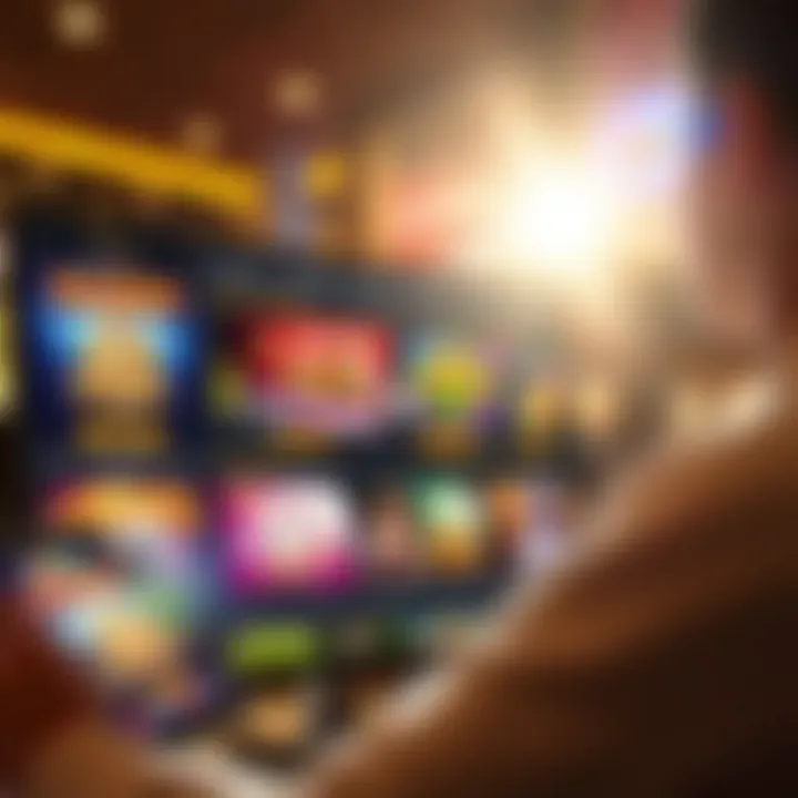 Online Casino Mate interface showcasing a variety of casino games and user-friendly navigation