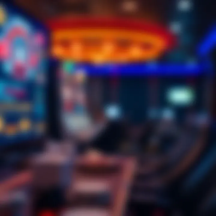 Visual representation of online casino safety measures and security features