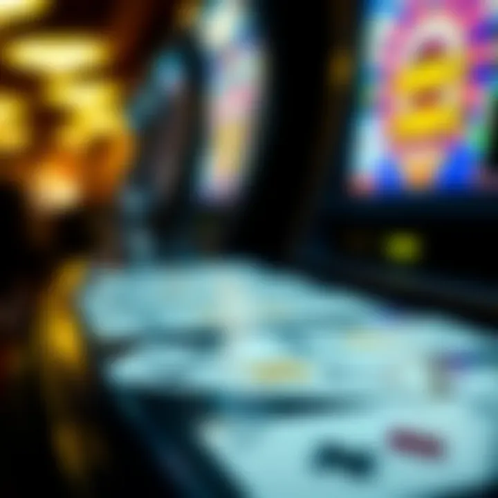 Illustration of responsible gambling tips with icons representing balance and self-control