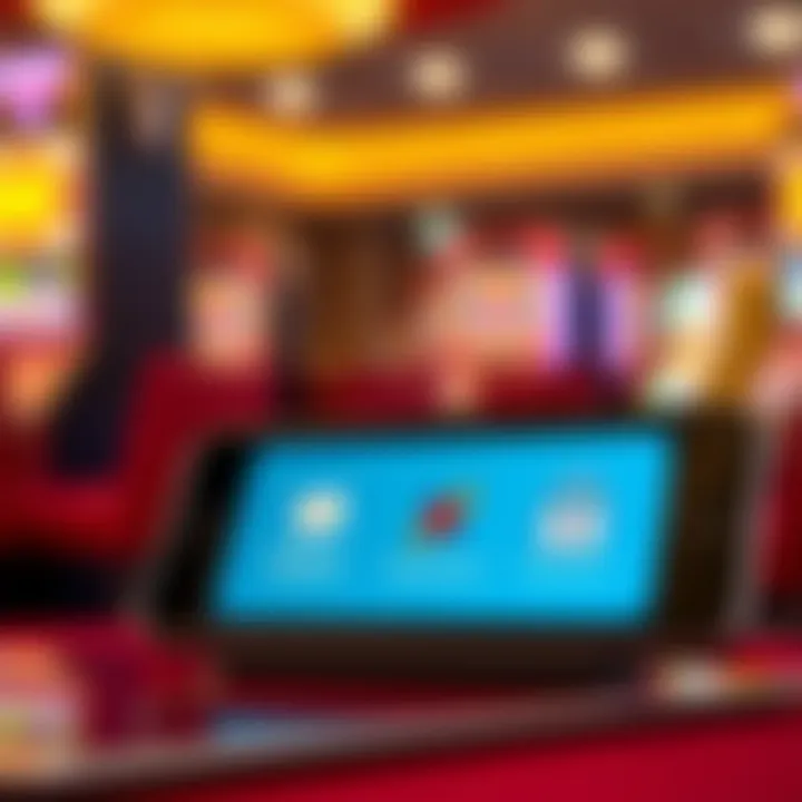 Secure payment icons and mobile device representing safe transactions in Pokie Mate mobile casino