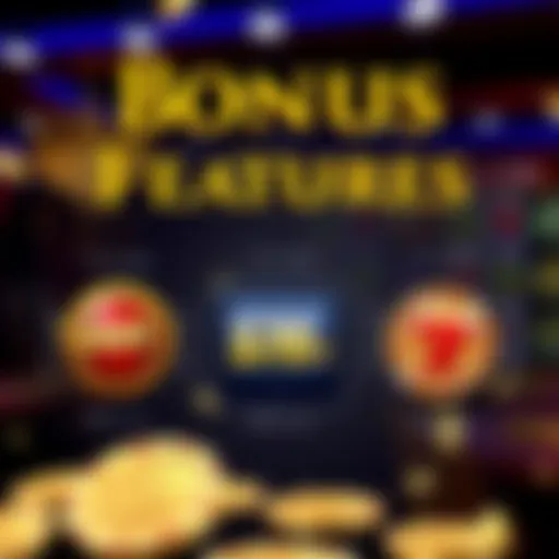 Graphic of casino bonus icons highlighting free spins and reward coins