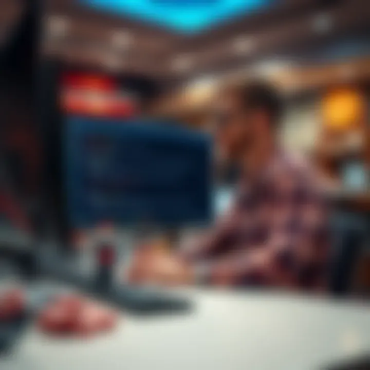 User experiencing connectivity issues with Casino Mate on a desktop computer