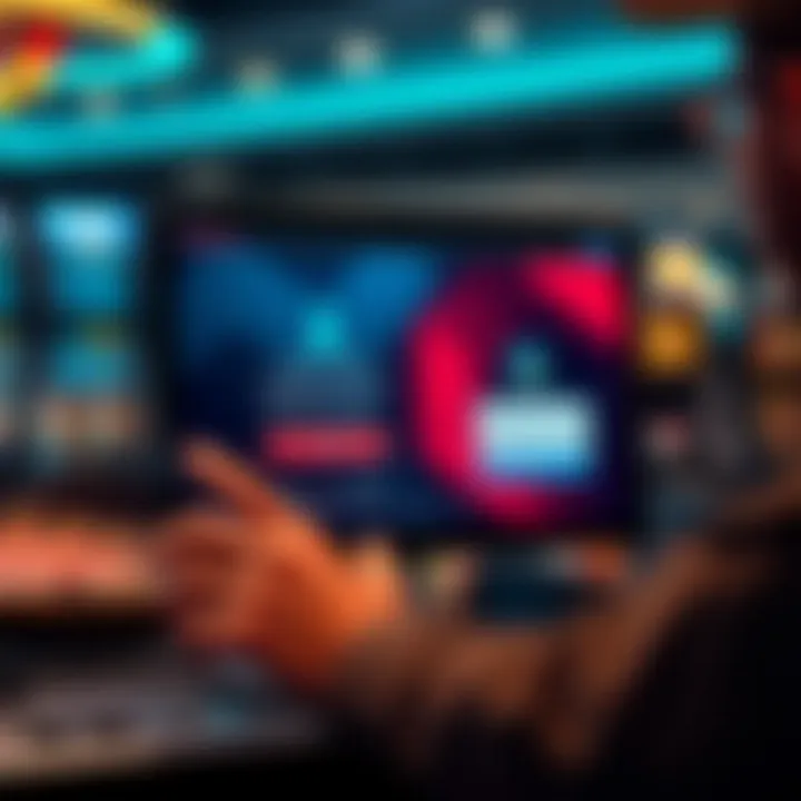 User navigating Casino Mate platform interface encountering login error message