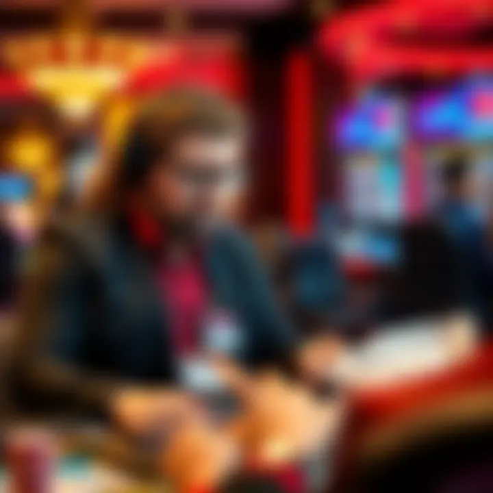 Customer support representative assisting player during Casino Mate maintenance downtime