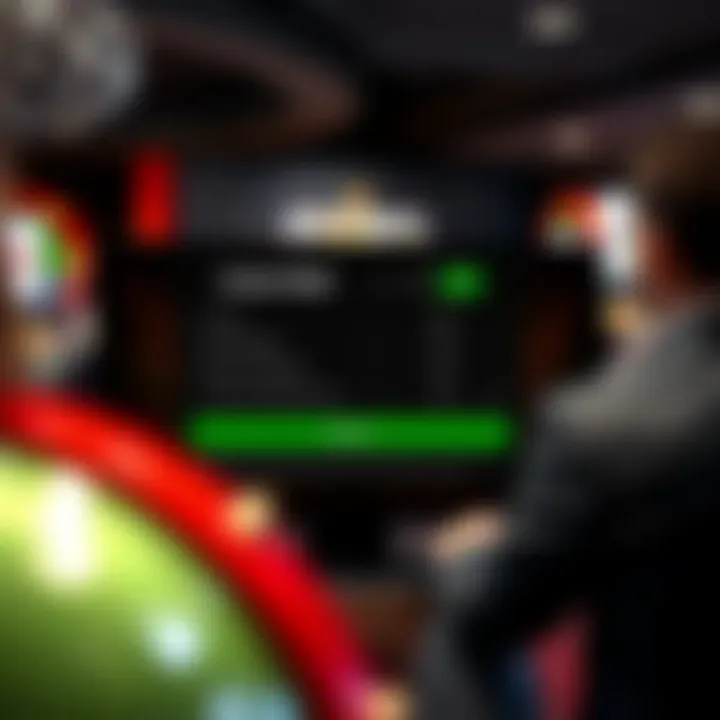 Illustration showing the registration interface on Casino Mate platform with clear instructions