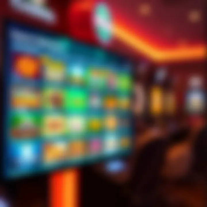 Interface showcasing a variety of casino games available on Joka Room Casino Mate platform