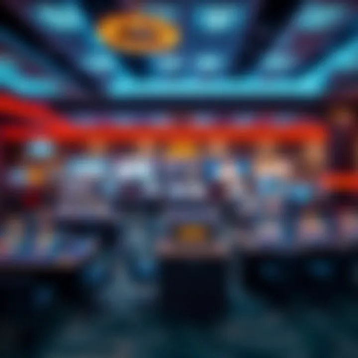 Illustration of interconnected online casinos representing Joka Room's linked casino network