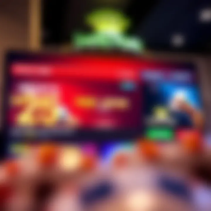 Lucky Mate Casino interface displaying promo codes and free spins offers