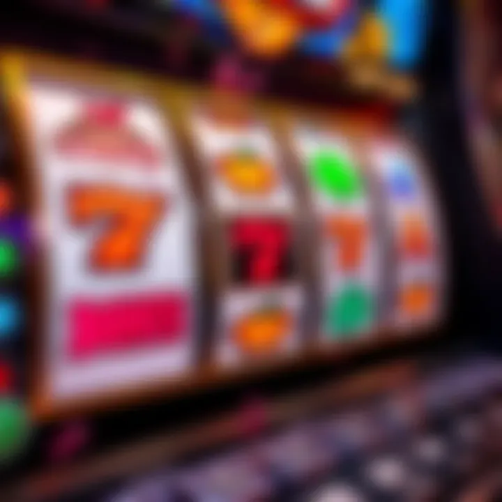 Digital slot machine reels with vibrant symbols indicating bonus activation