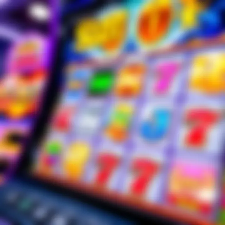 Colorful Slot Mate free slot game interface with vibrant symbols and spinning reels