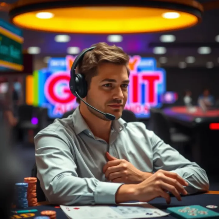 Alternative communication options including email and phone for casino customer support
