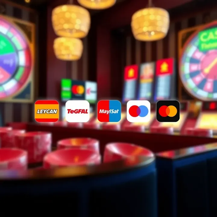 Various payment method icons accepted by Casino Mate Australia platform
